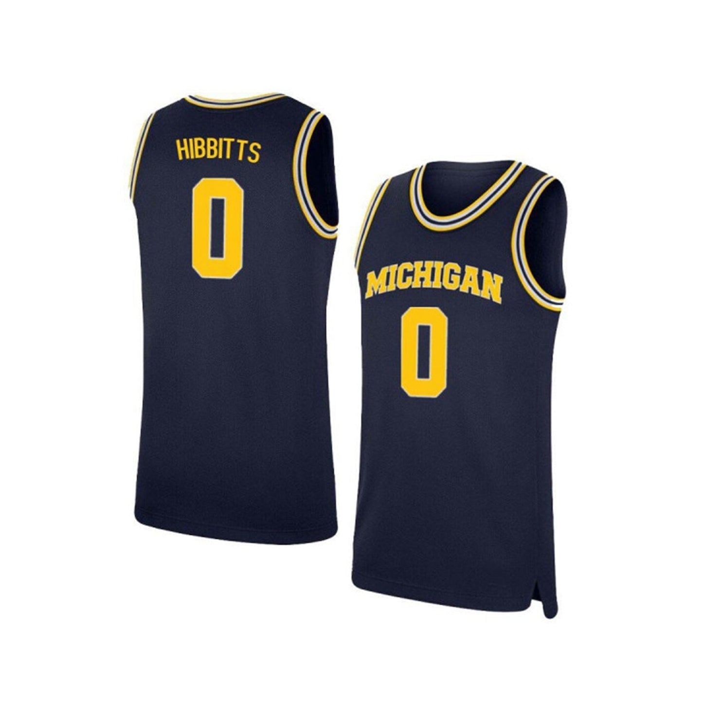 NCAAB Brent Hibbitts Michigan Wolverines 0 Jersey