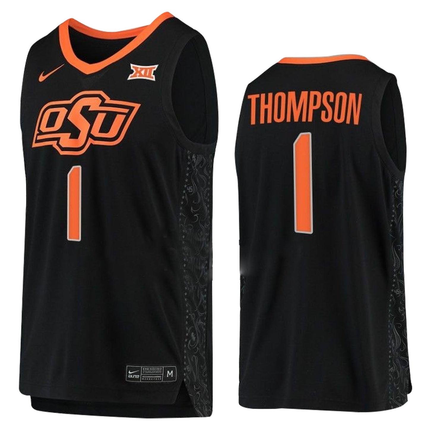 NCAAB Bryce Thompson OSU Cowboys 1 Jersey