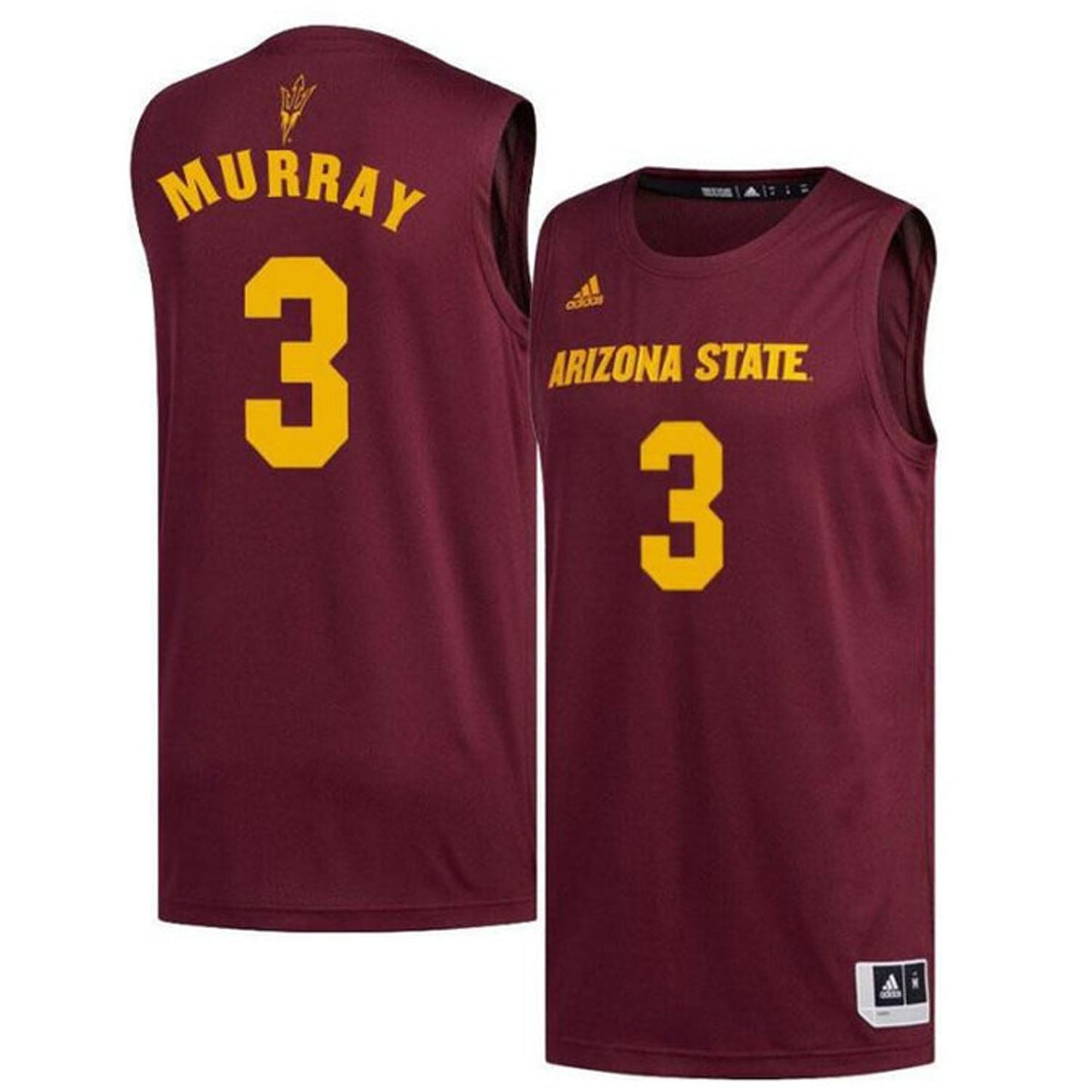 NCAAB Chance Murray Arizona State Sun Devils 3 Jersey