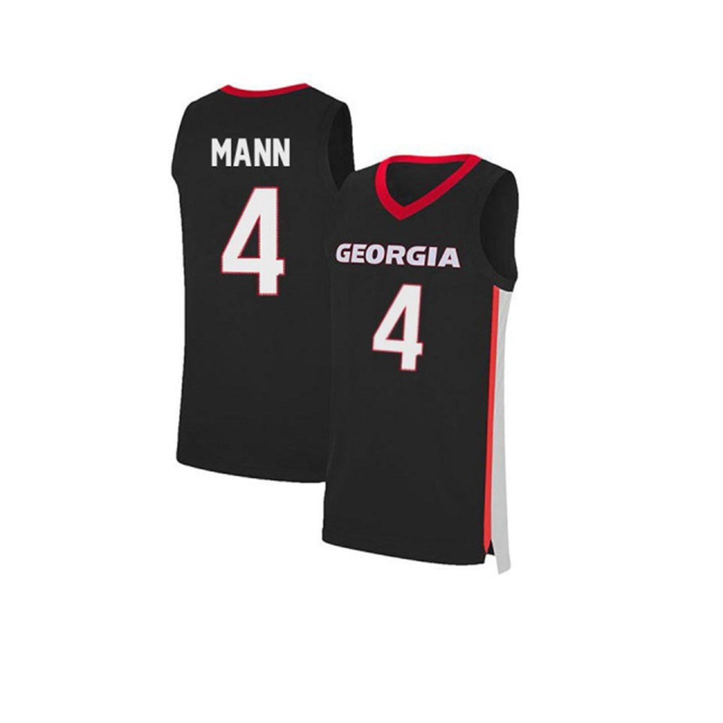 NCAAB Charles Mann Georgia Bulldogs 4 Jersey