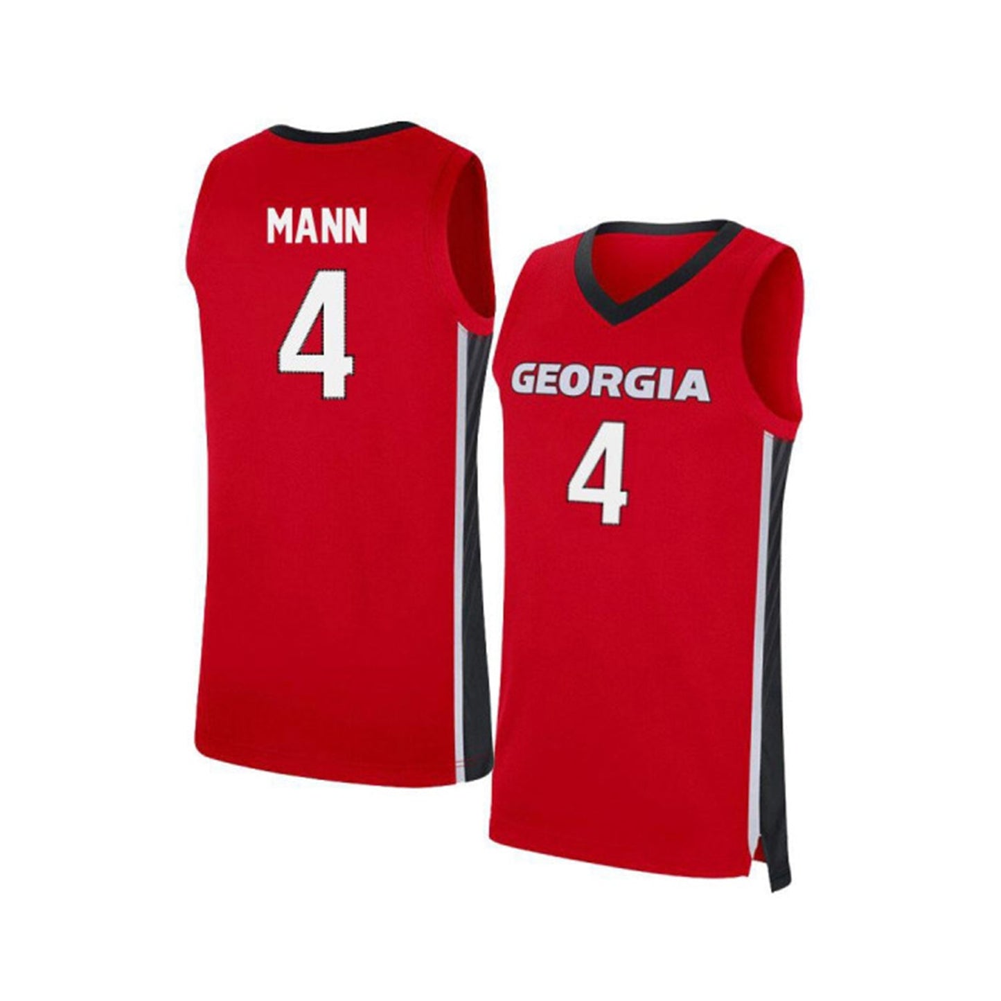 NCAAB Charles Mann Georgia Bulldogs 4 Jersey