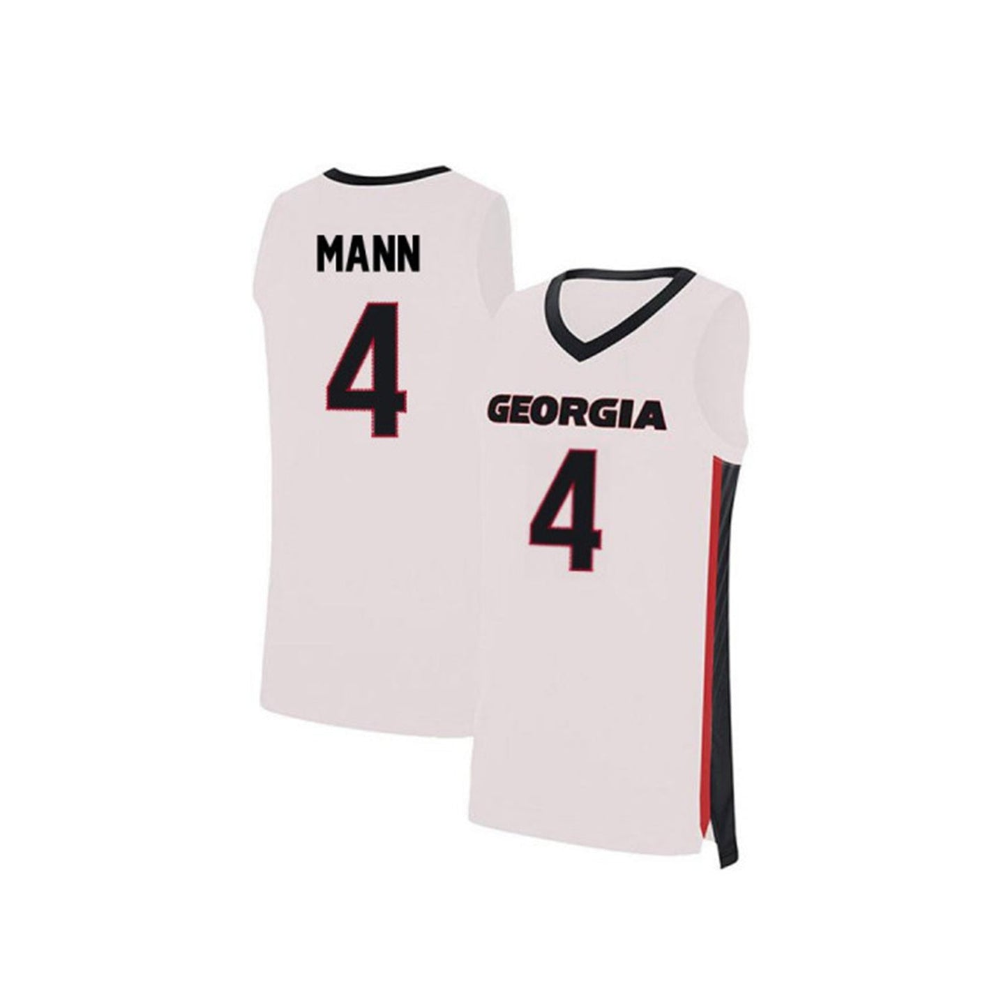 NCAAB Charles Mann Georgia Bulldogs 4 Jersey