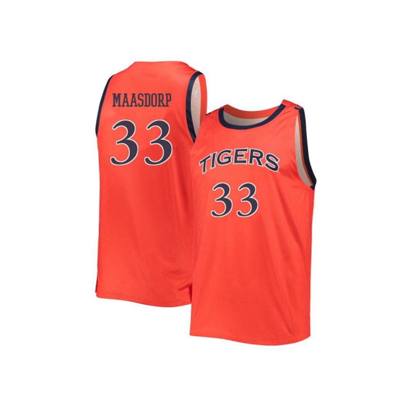 NCAAB Chase Maasdorp Auburn Tigers 33 Jersey