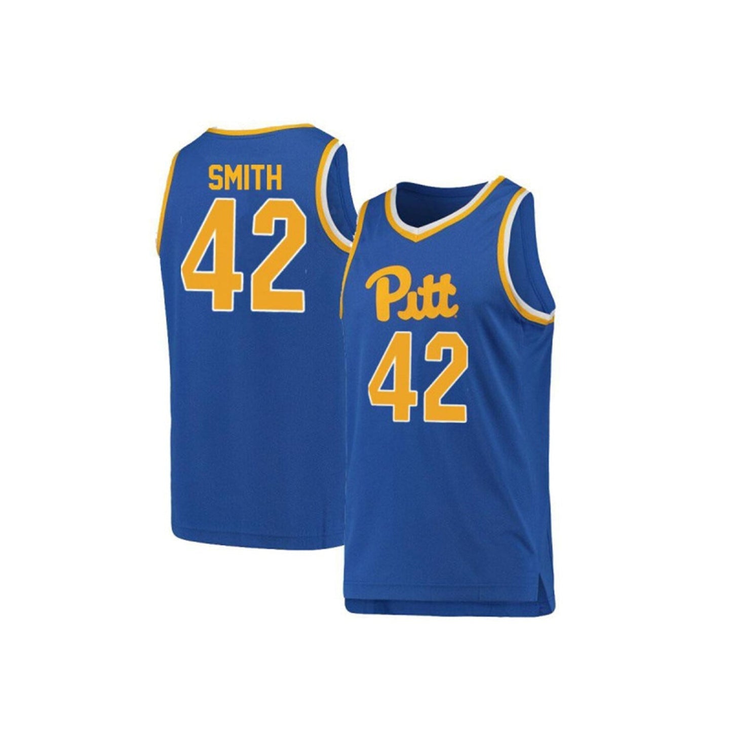 NCAAB Chayce Smith Pittsburgh Panthers 42 Jersey
