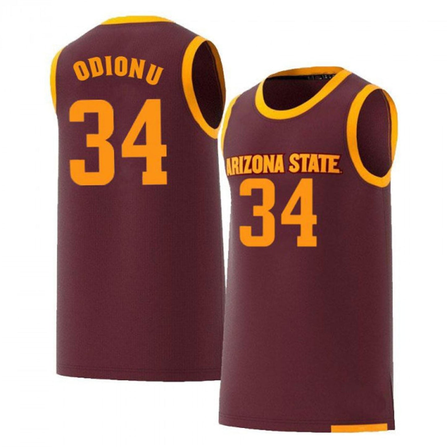 NCAAB Chris Odionu Arizona State Sun Devils 34 Jersey