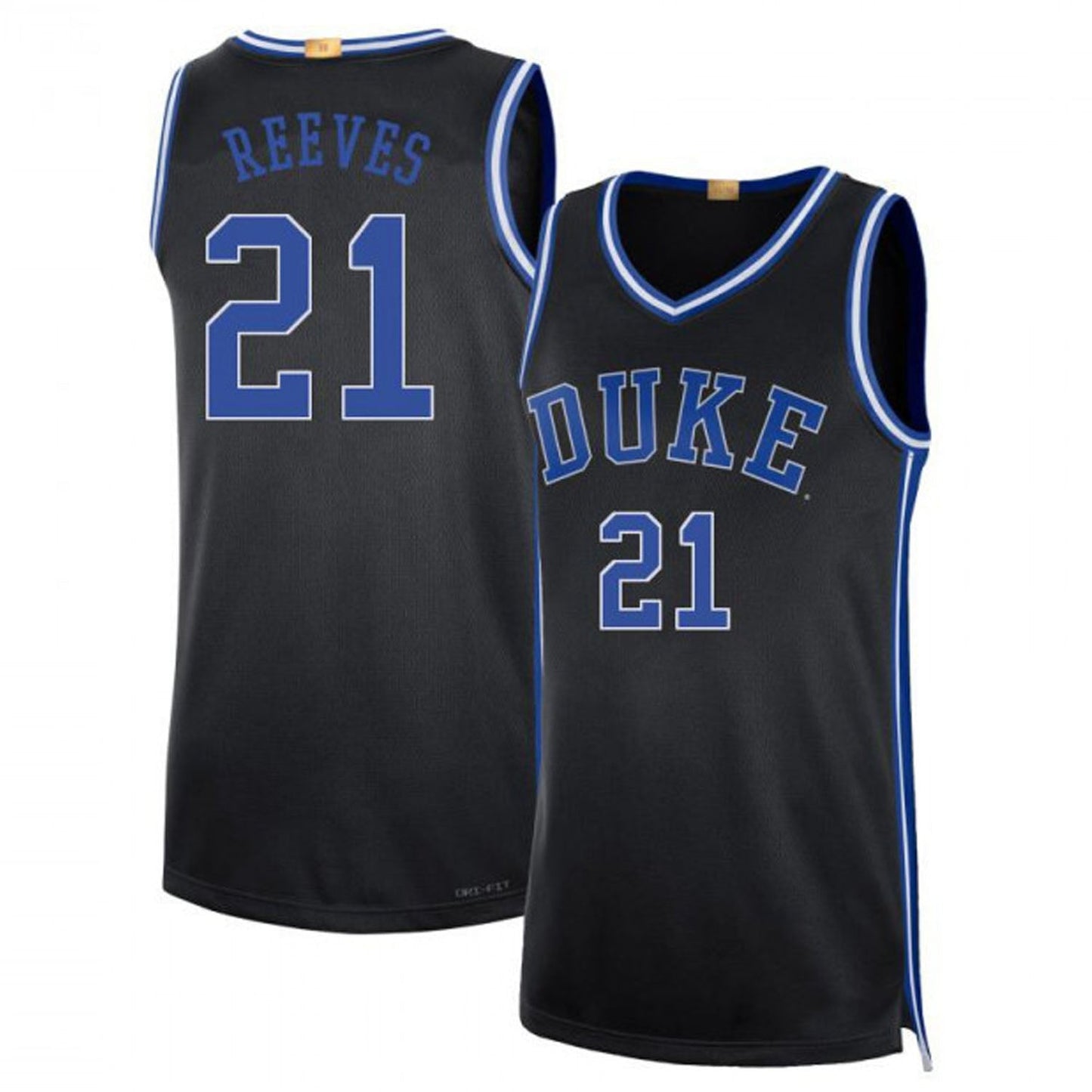 NCAAB Christian Reeves Duke Blue Devils 21 Jersey