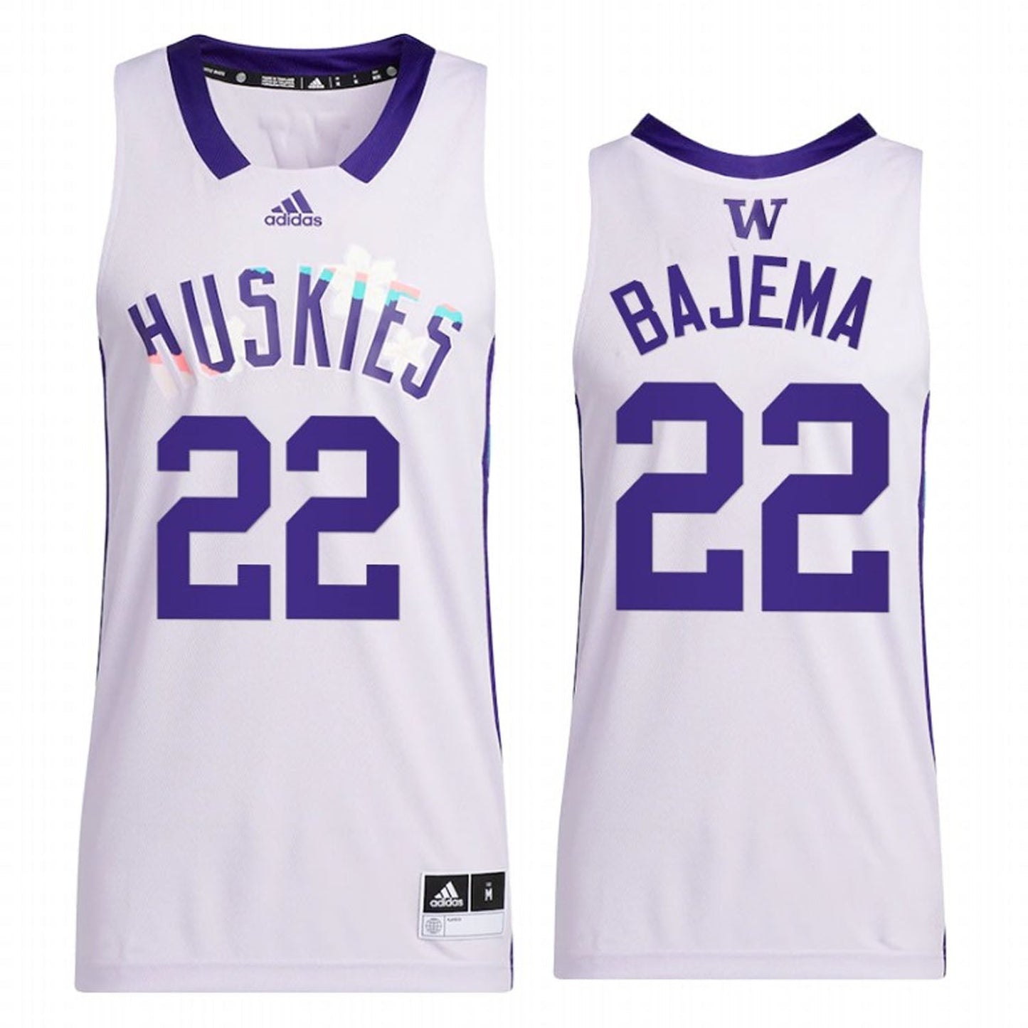 NCAAB Cole Bajema Washington Huskies 22 Jersey