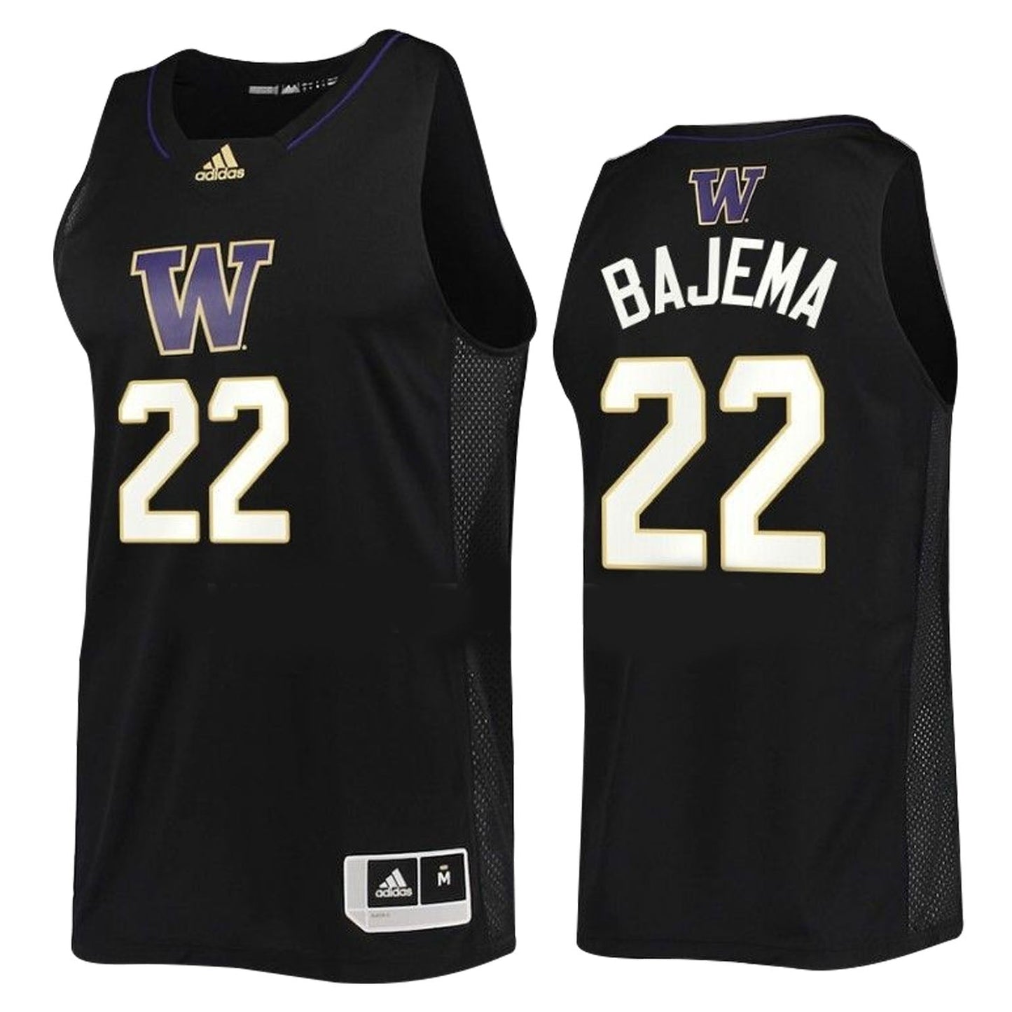 NCAAB Cole Bajema Washington Huskies 22 Jersey