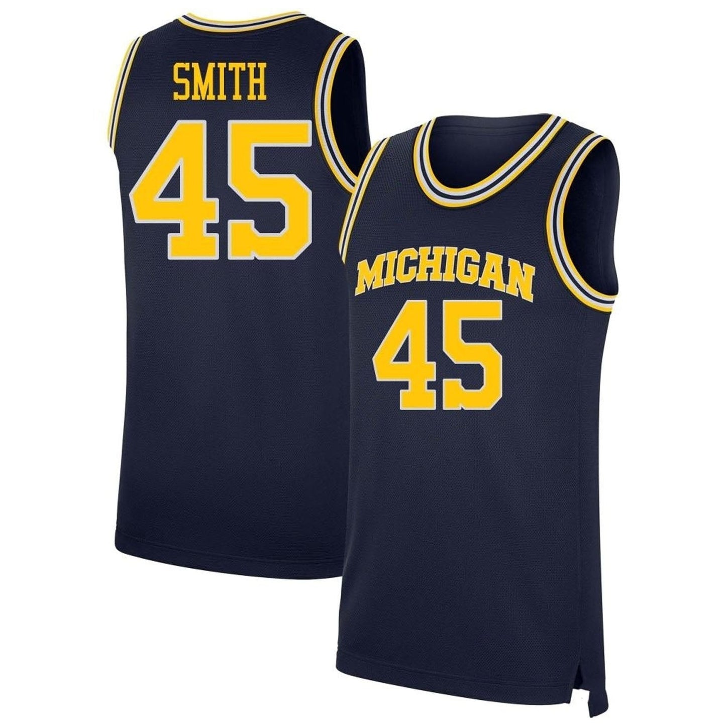 NCAAB Cooper Smith Michigan Wolverines 45 Jersey