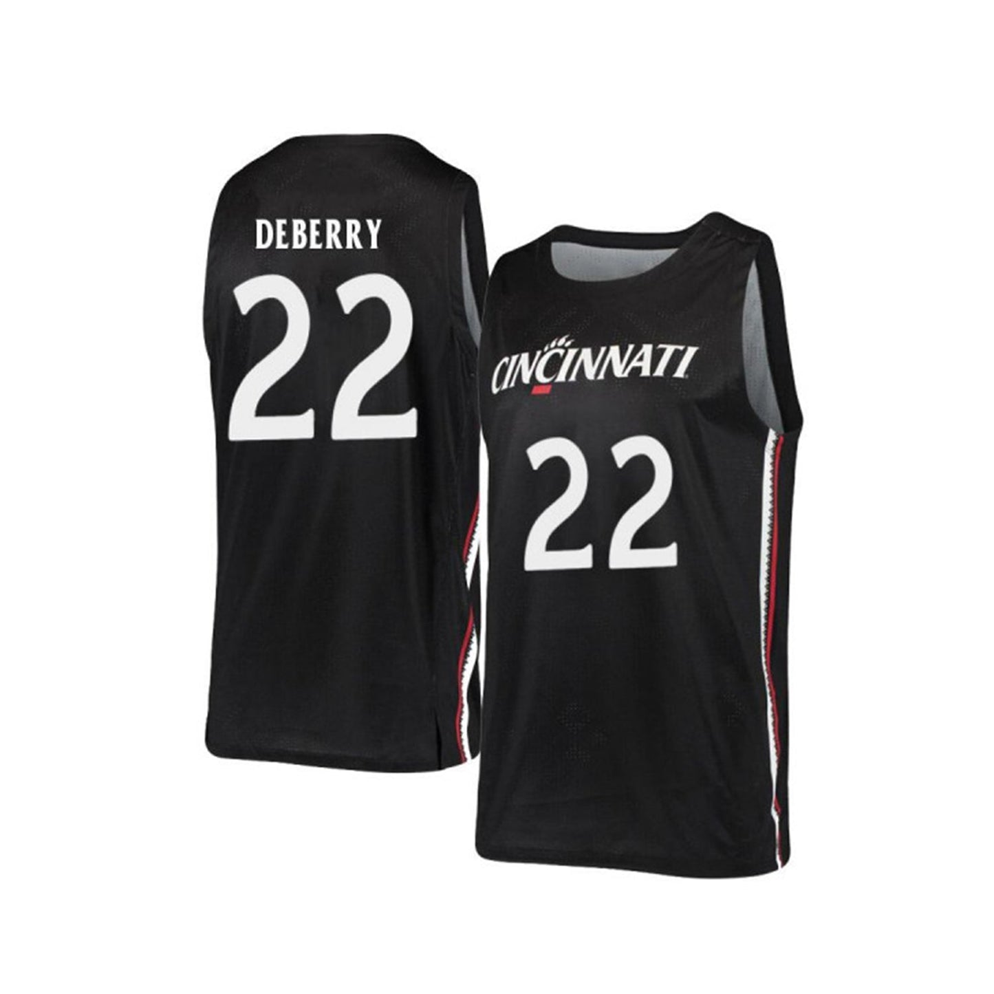 NCAAB Coreontae DeBerry Cincinnati Bearcats 22 Jersey