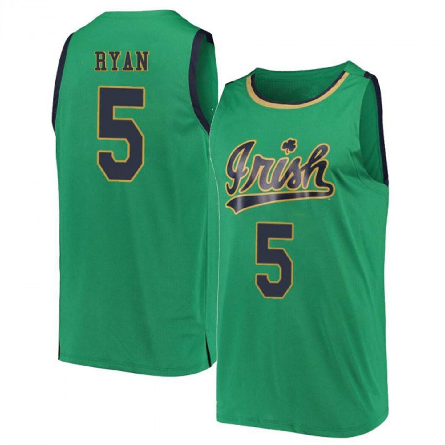 NCAAB Cormac Ryan Notre Dame Fighting Irish 5 Jersey