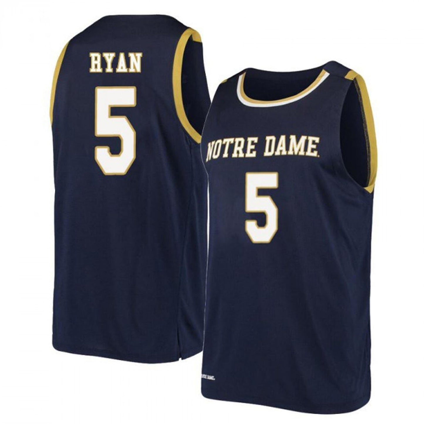 NCAAB Cormac Ryan Notre Dame Fighting Irish 5 Jersey