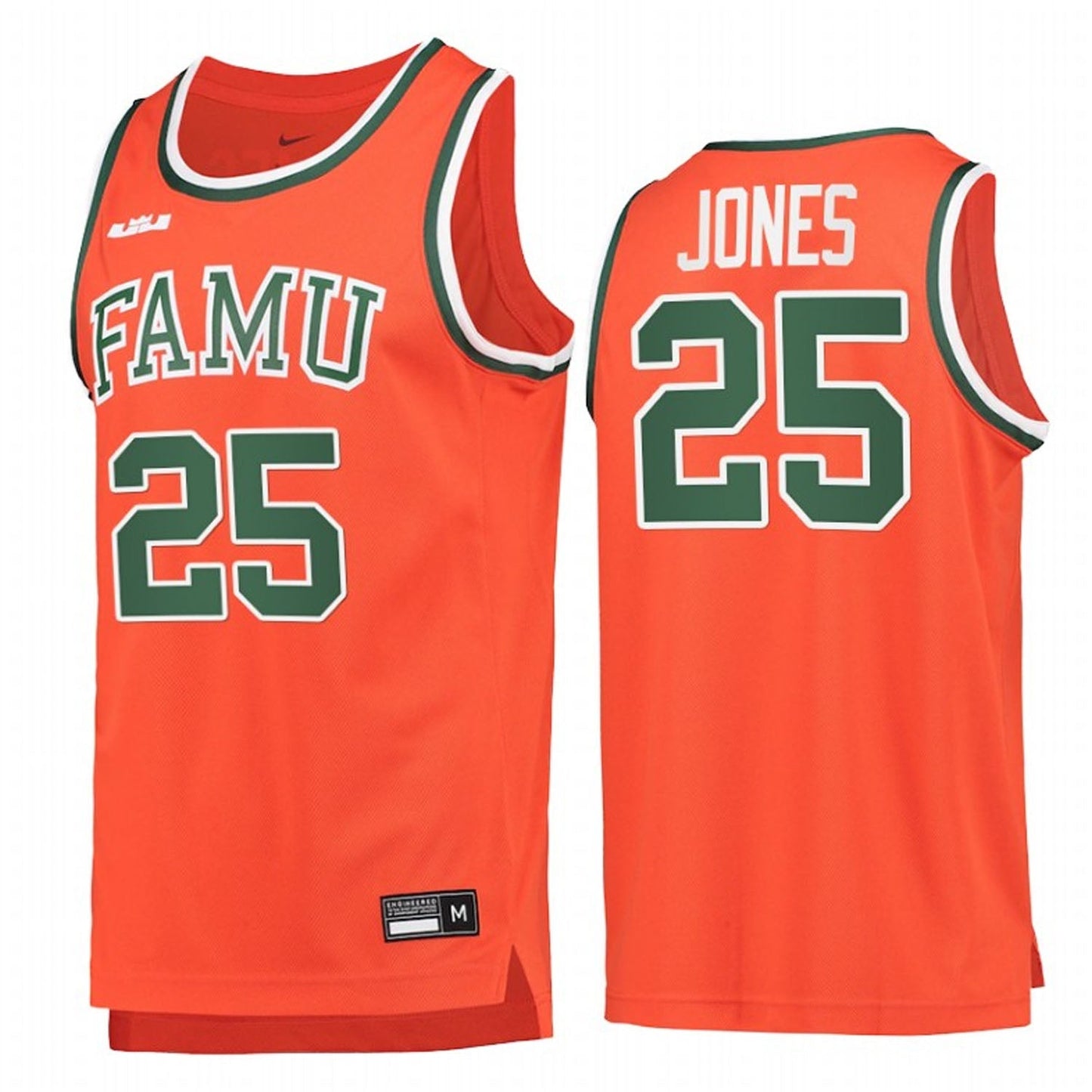 NCAAB DJ Jones FAMU Rattlers 25 Jersey