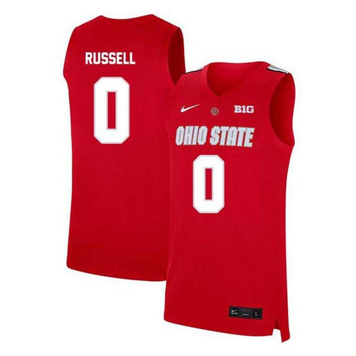 NCAAB D'Angelo Russell Ohio State Buckeyes 0 Jersey