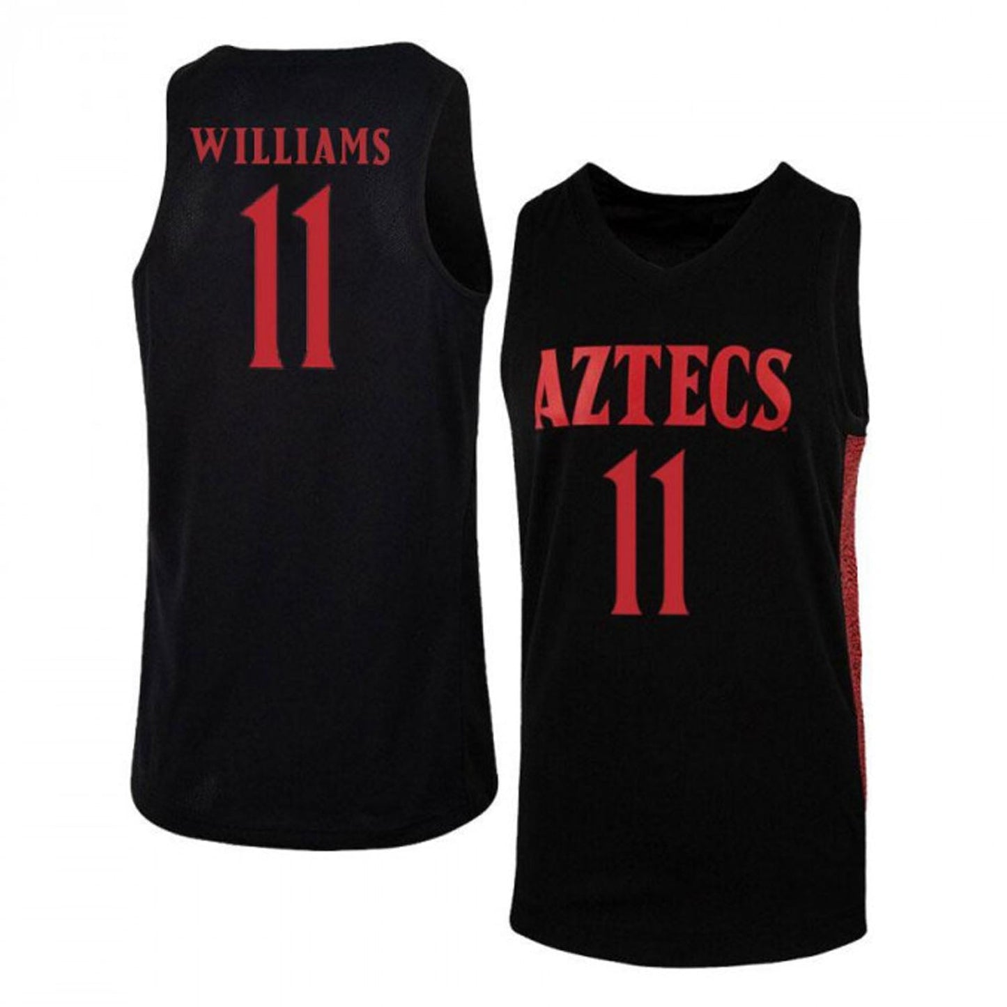 NCAAB D'Erryl Williams San Diego State Aztecs 11 Jersey