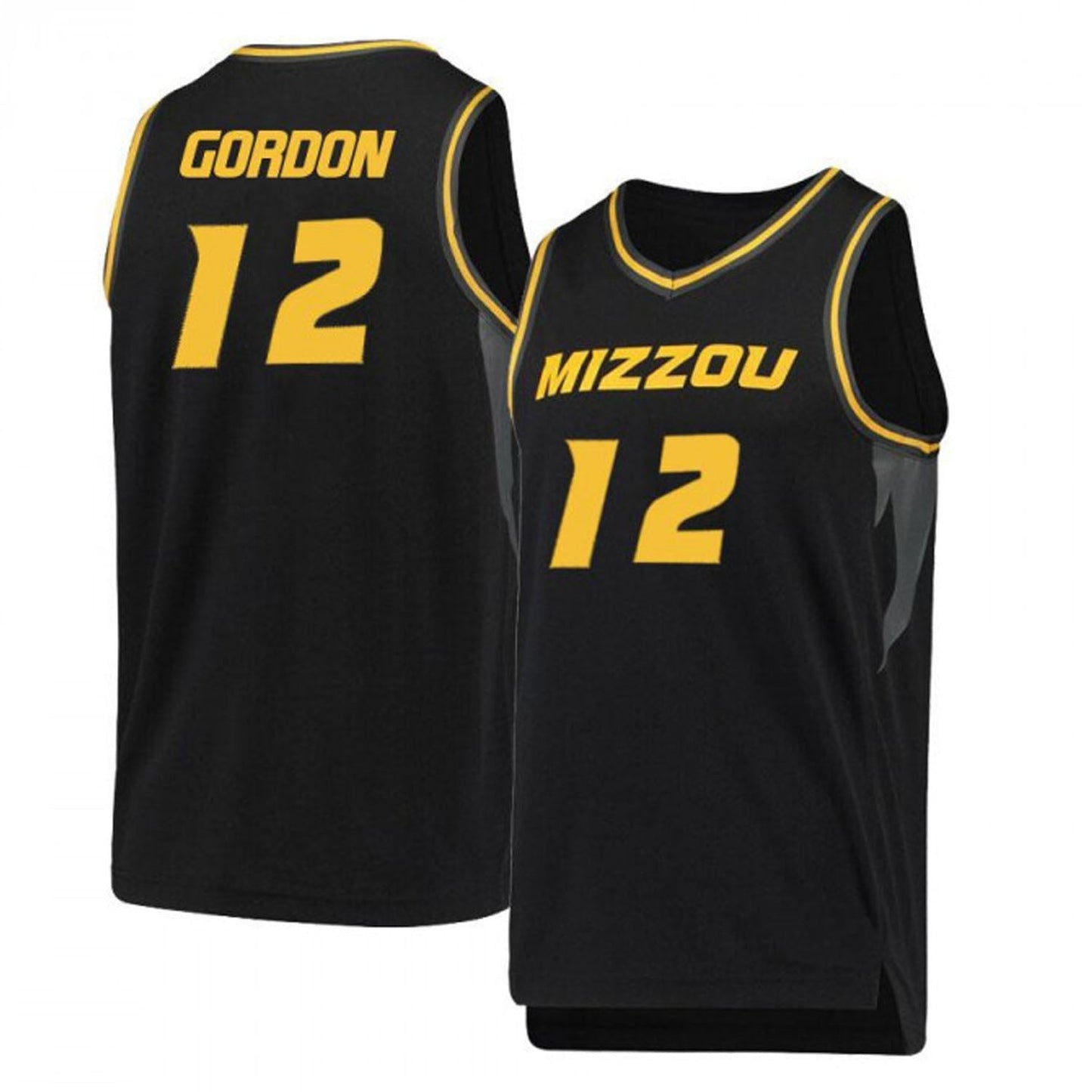 NCAAB DaJuan Gordon Missouri Tigers 12 Jersey