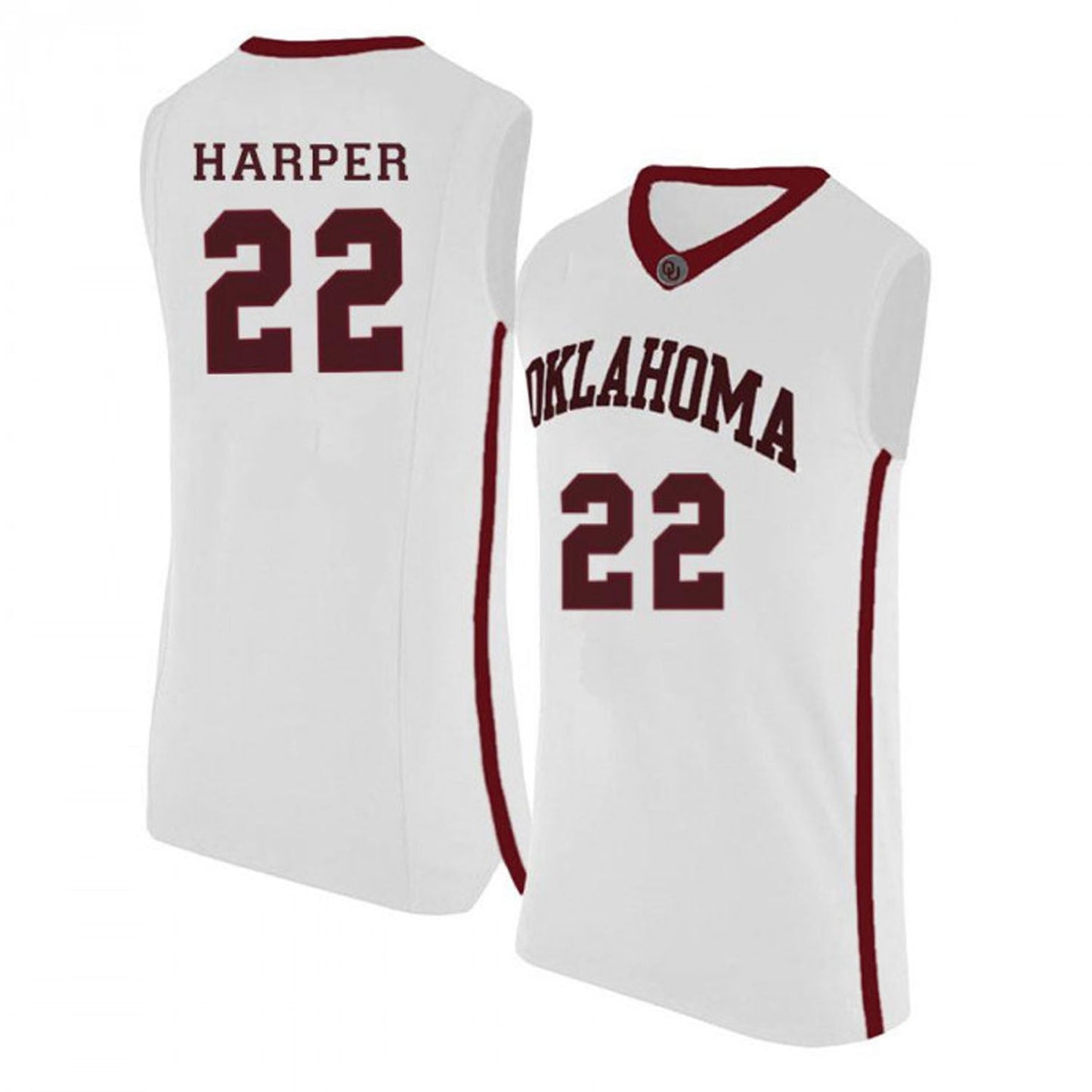 NCAAB Daniel Harper Oklahoma Sooners 22 Jersey