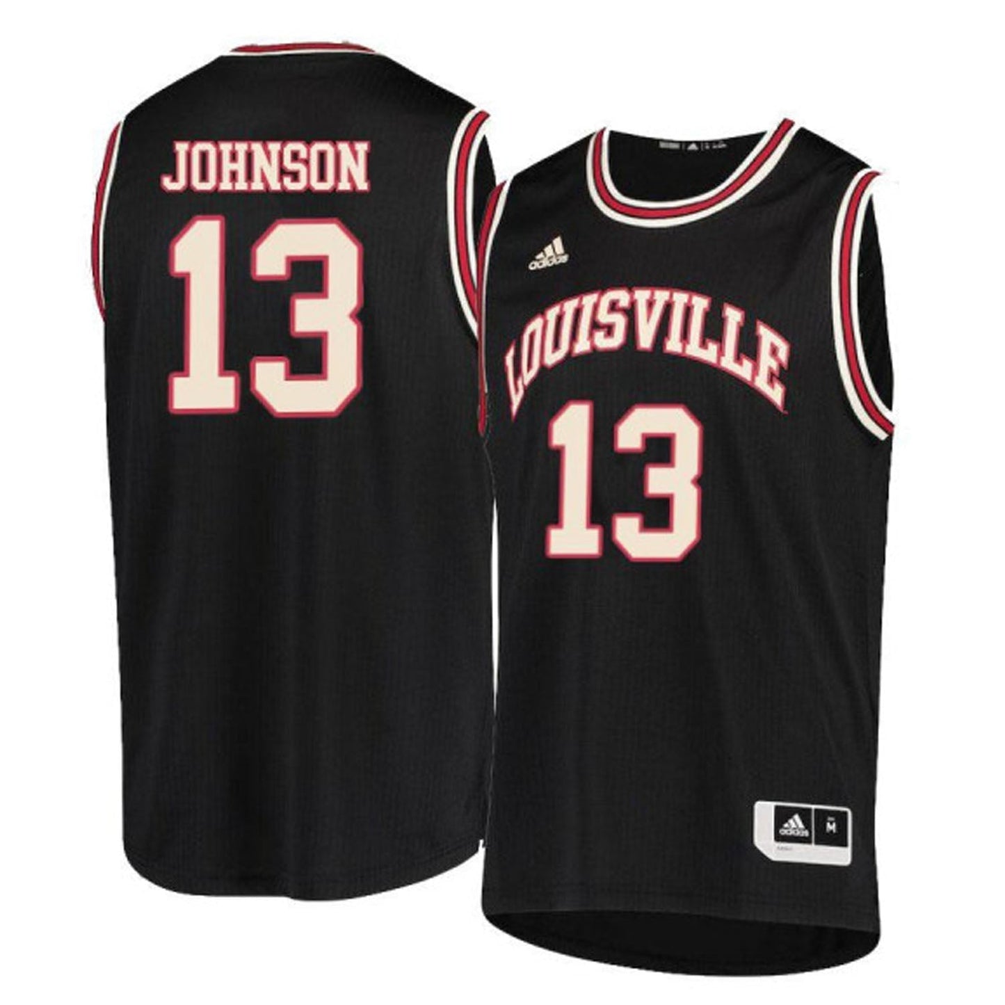 NCAAB David Johnson Louisville Cardinals 13 Jersey
