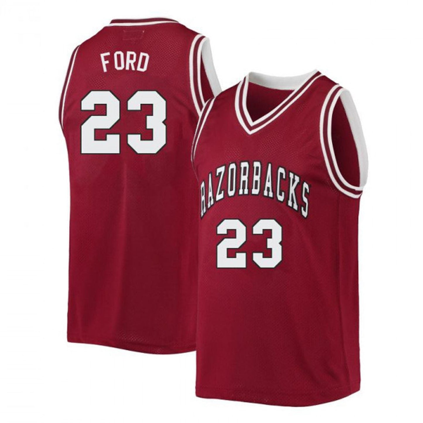 NCAAB Derrian Ford Arkansas Razorbacks 23 Jersey