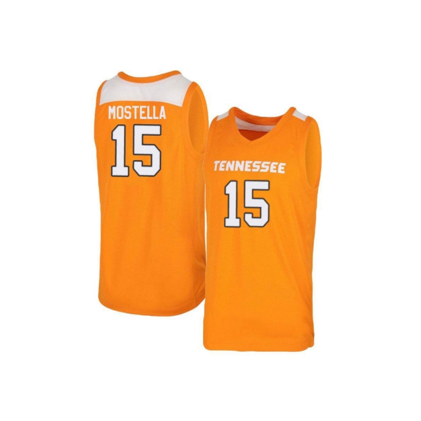 NCAAB Detrick Mostella Tennessee Volunteers 15 Jersey
