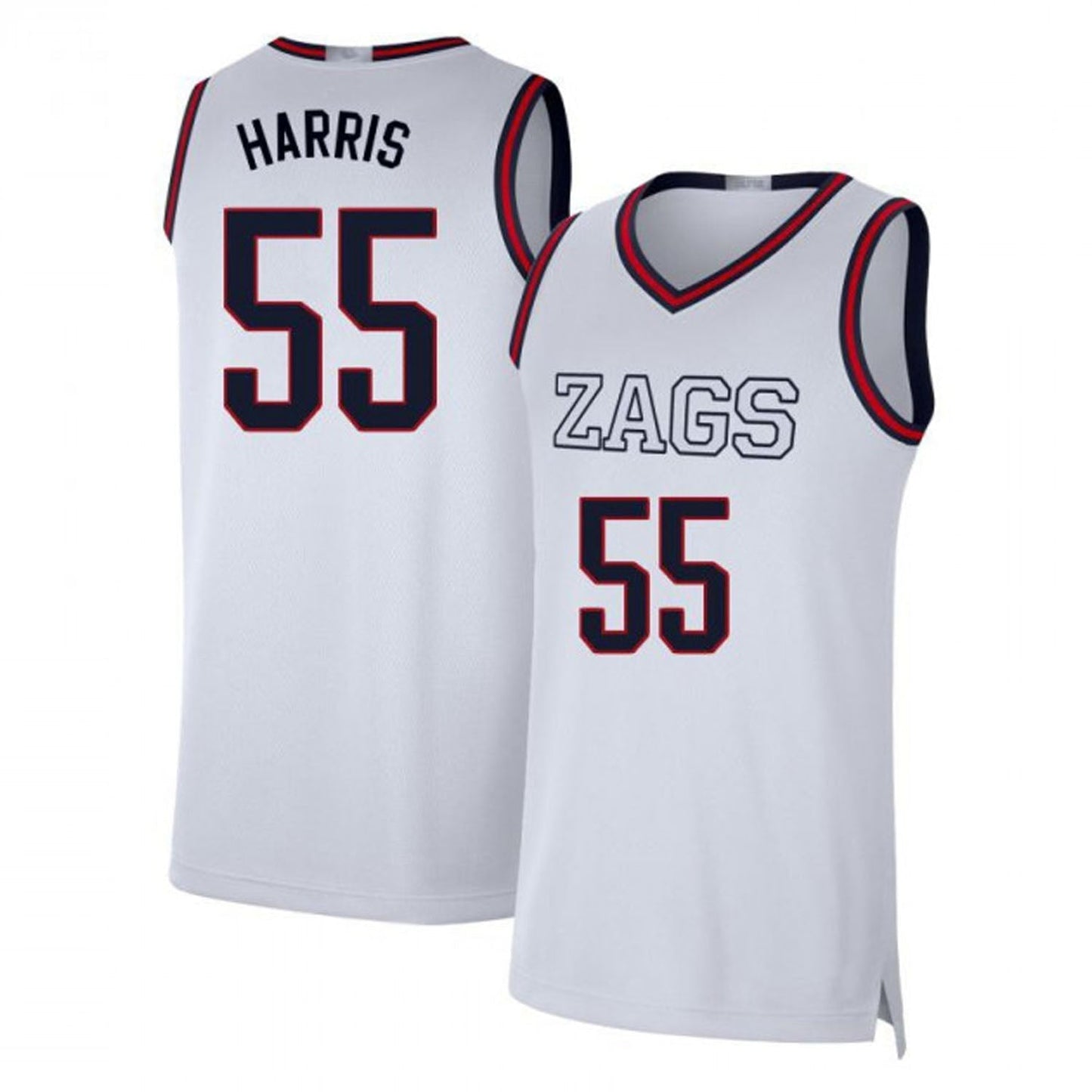 NCAAB Dominick Harris Gonzaga Bulldogs 55 Jersey