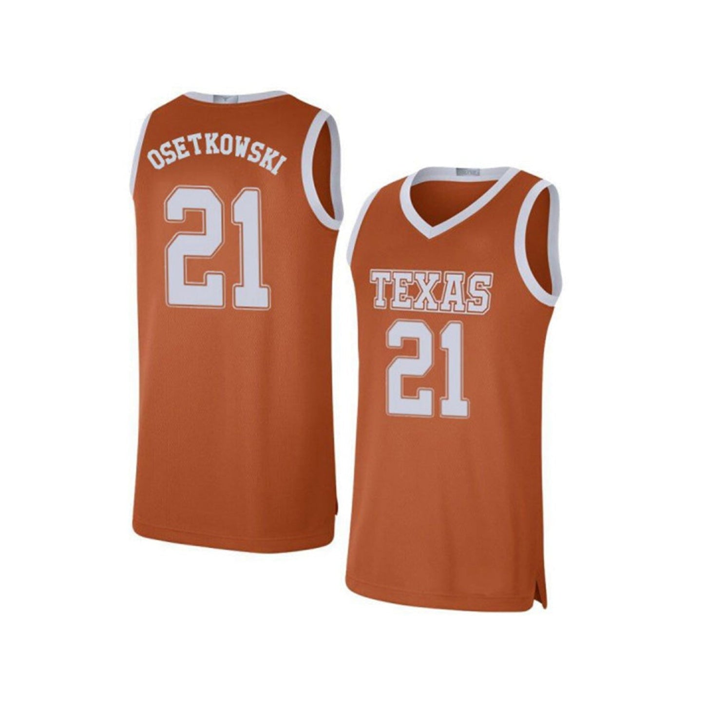 NCAAB Dylan Osetkowski Texas Longhorns 21 Jersey