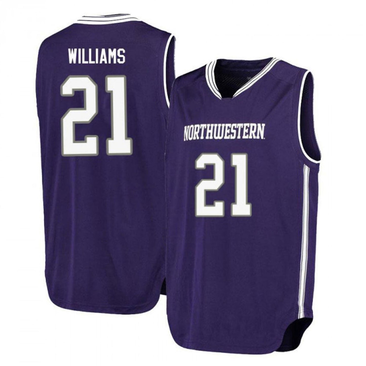 NCAAB Elyjah Williams Northwestern Wildcats 21 Jersey