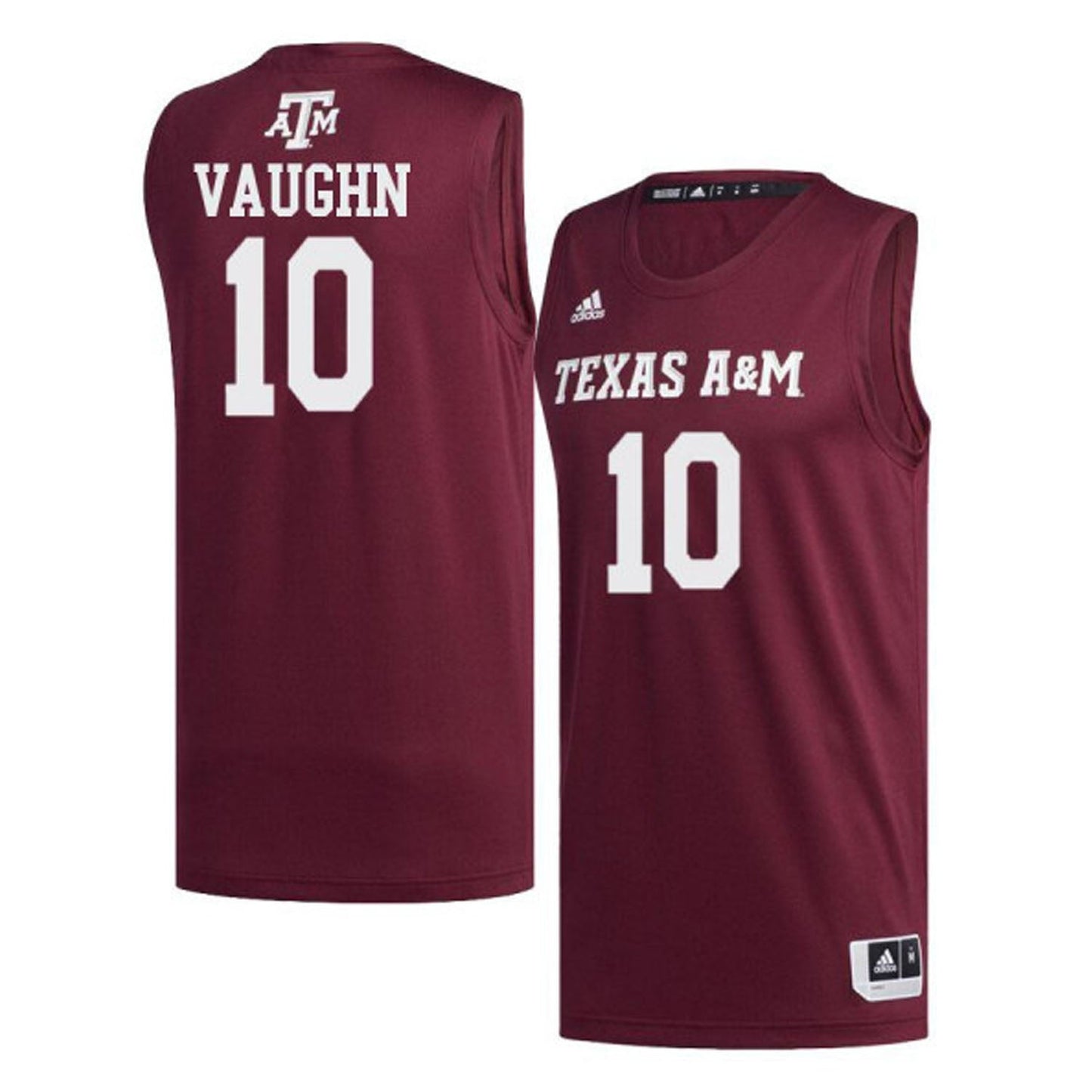 NCAAB Everett Vaughn Texas A&M 10 Jersey