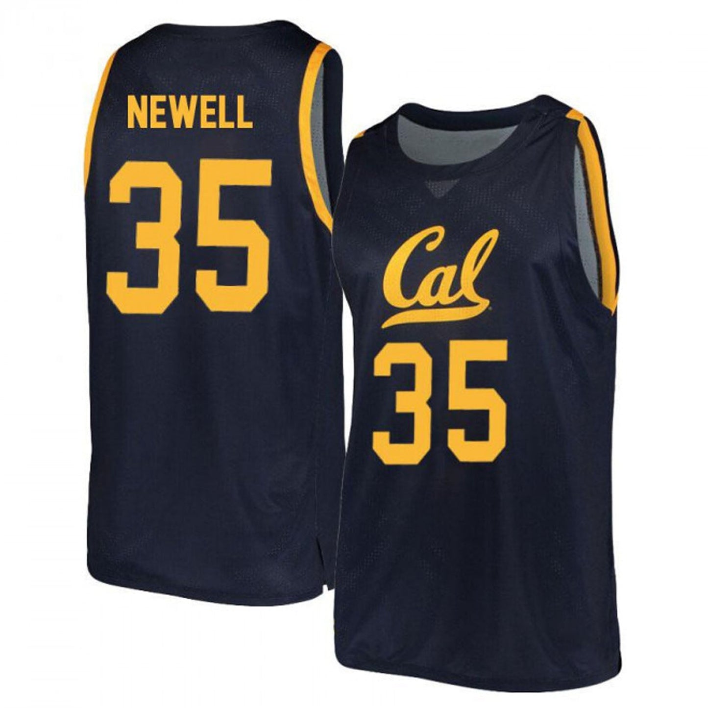 NCAAB Grant Newell California Golden Bears 35 Jersey