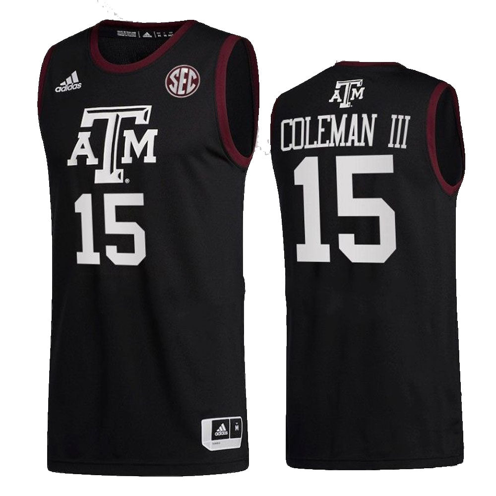 NCAAB Henry Coleman III Texas AM Aggies 15 Jersey