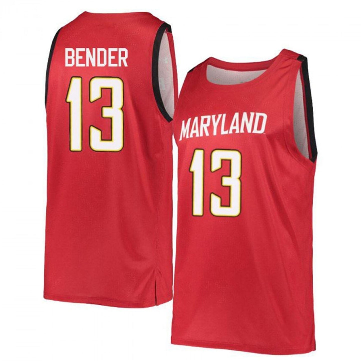 NCAAB Ivan Bender Maryland Terrapins 13 Jersey