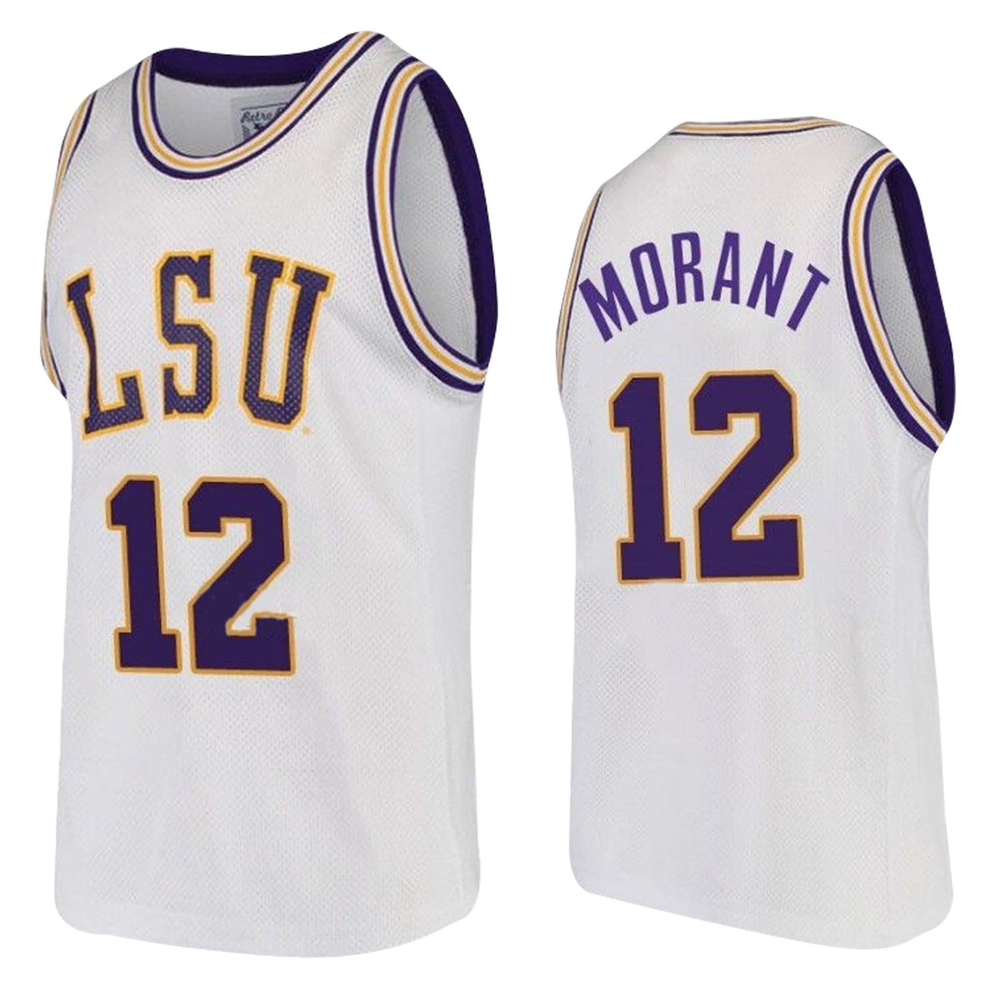 NCAAB Ja Morant LSU Tigers 12 Jersey