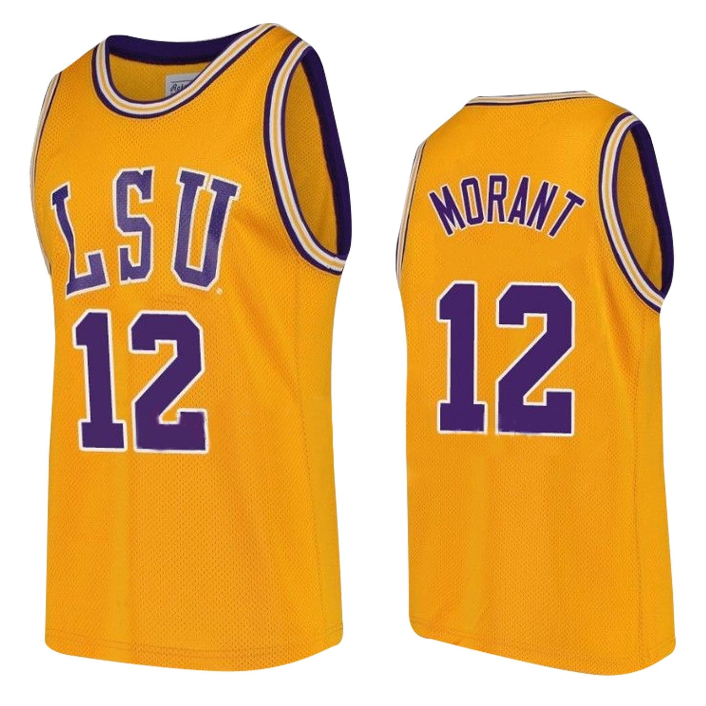 NCAAB Ja Morant LSU Tigers 12 Jersey