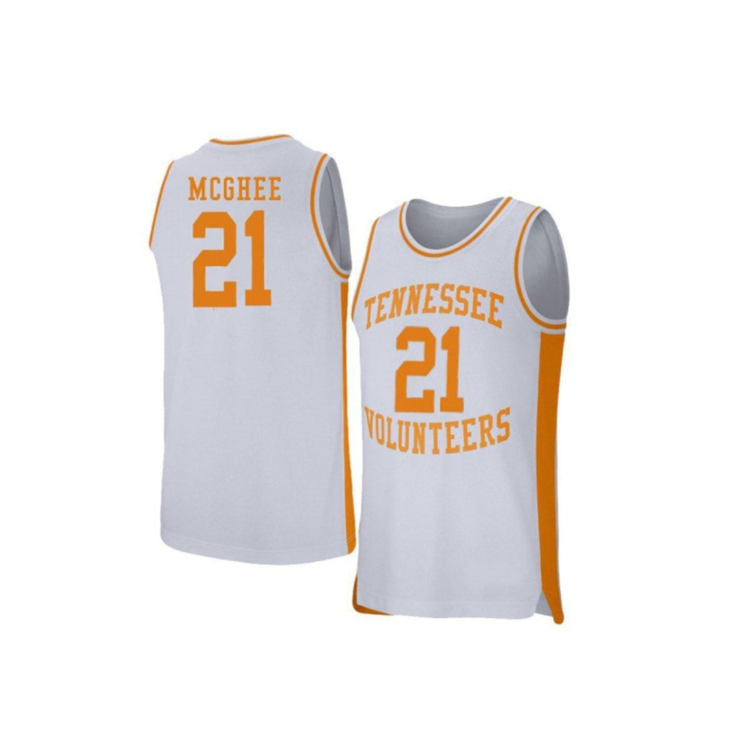 NCAAB Jabari Mcghee Tennesee Volunteers 21 Jersey
