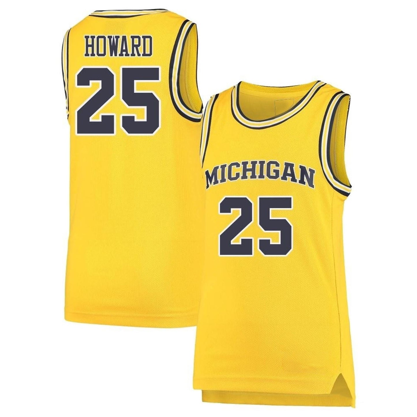 NCAAB Jace Howard Michigan Wolverines 25 Jersey