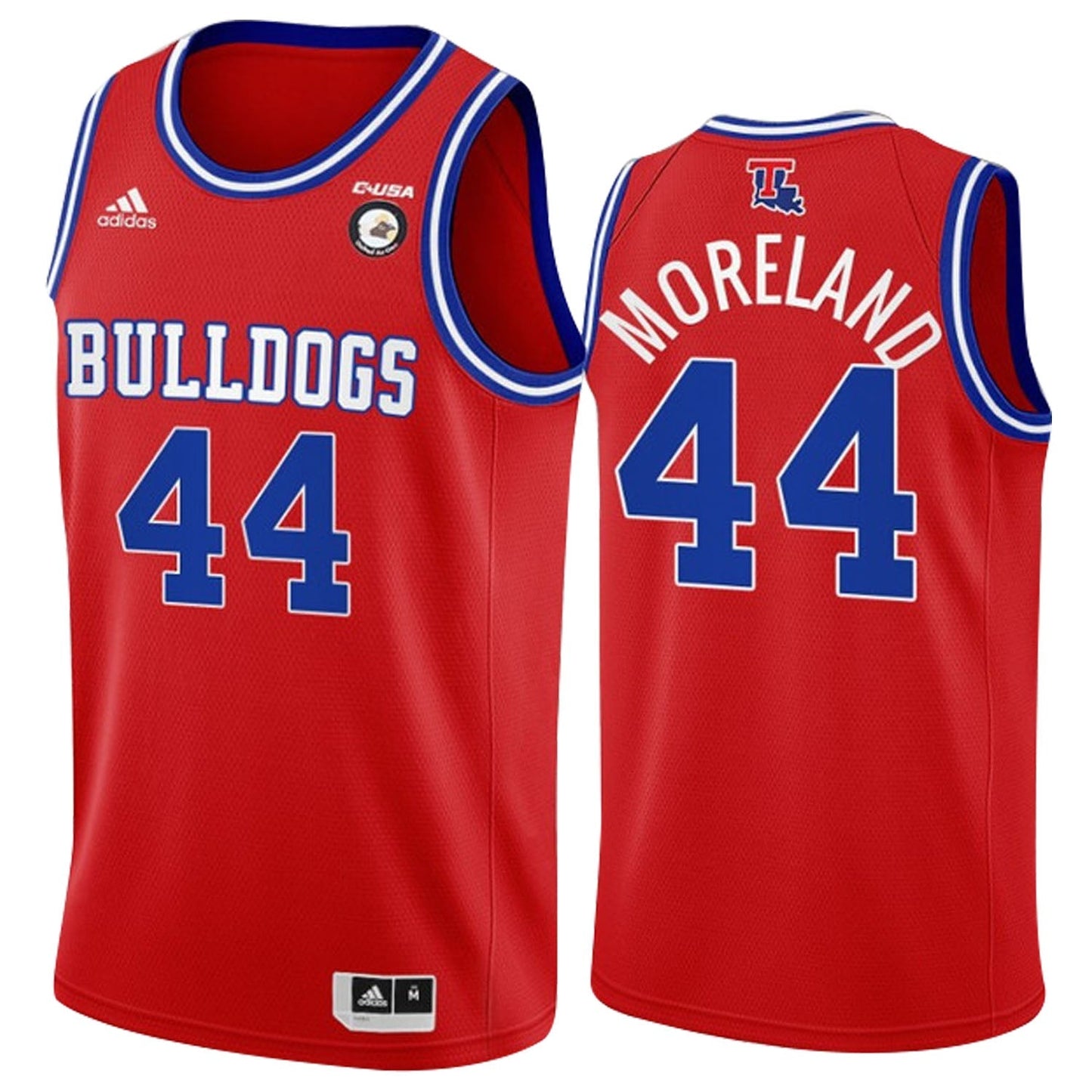 NCAAB Jackie Moreland Louisiana Tech Bulldogs 44 Jersey
