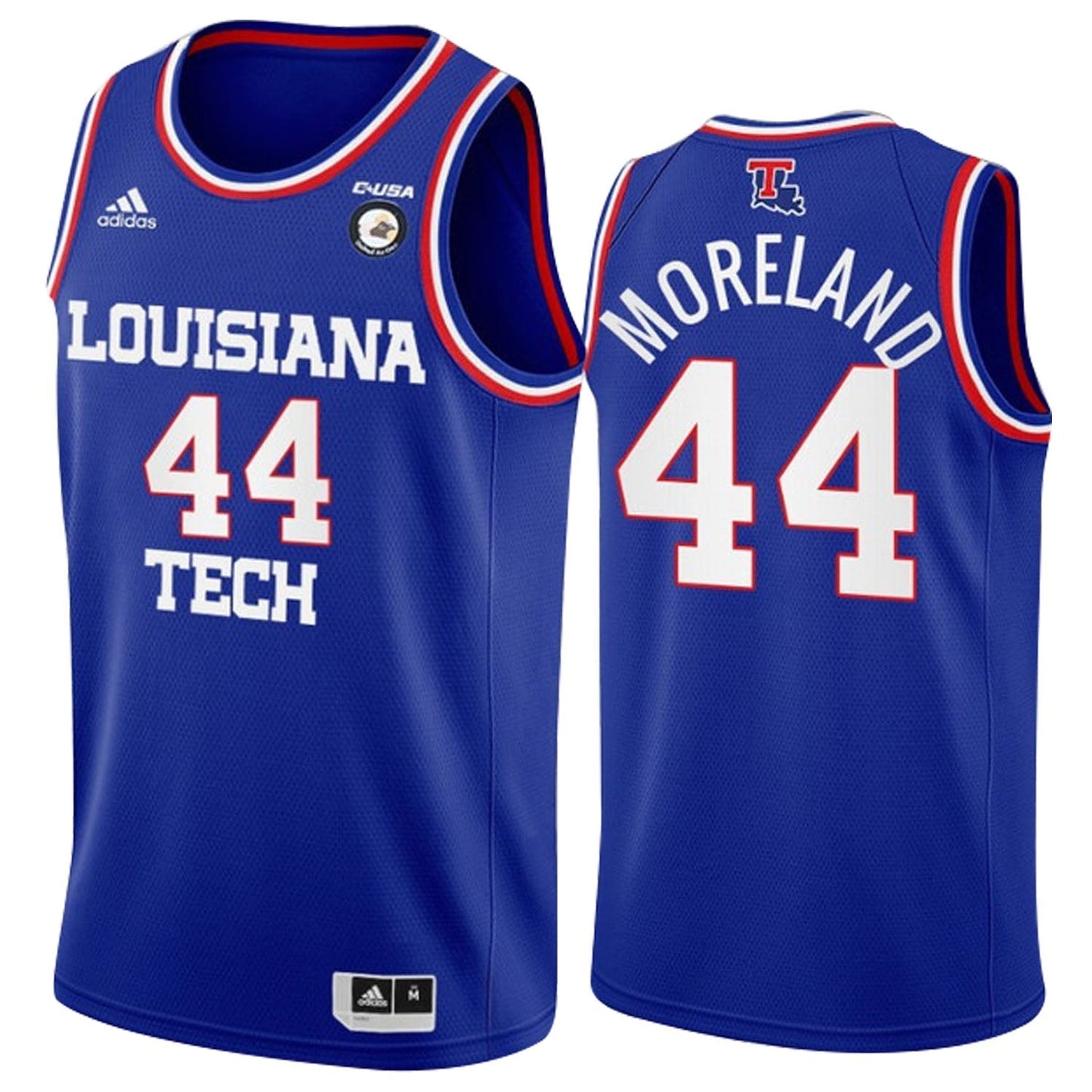 NCAAB Jackie Moreland Louisiana Tech Bulldogs 44 Jersey