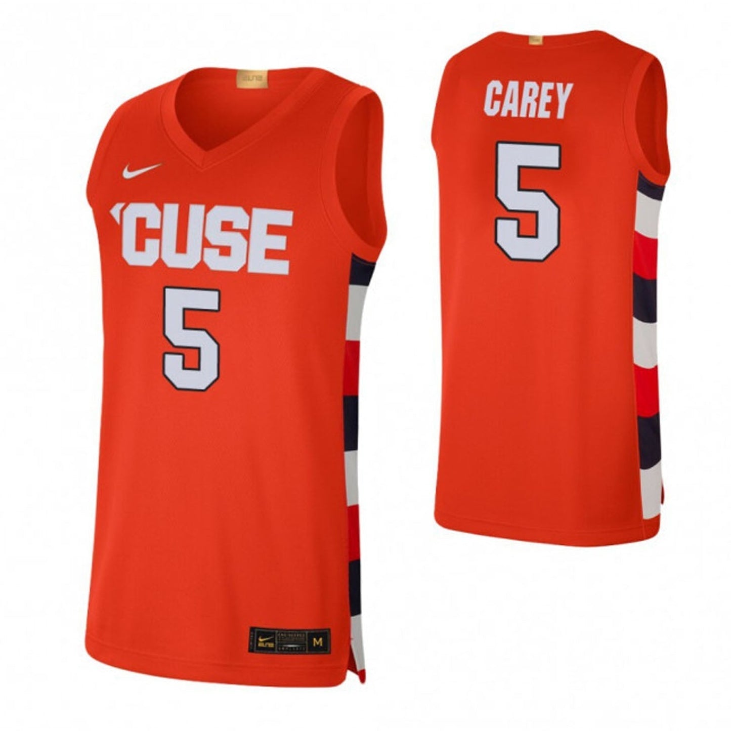 NCAAB Jalen Carey Syracuse Orange 5 Jersey