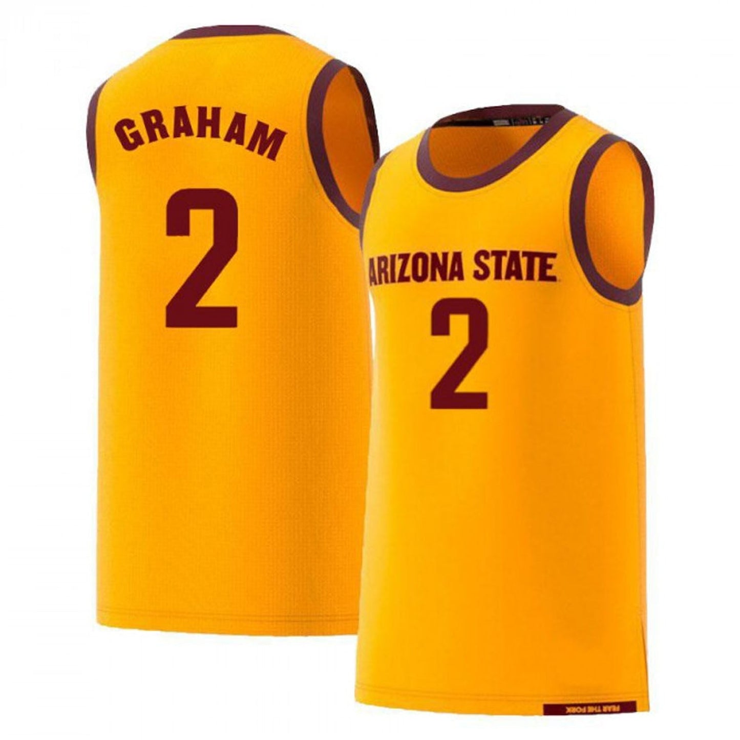 NCAAB Jalen Graham Arizona State Sun Devils 2 Jersey