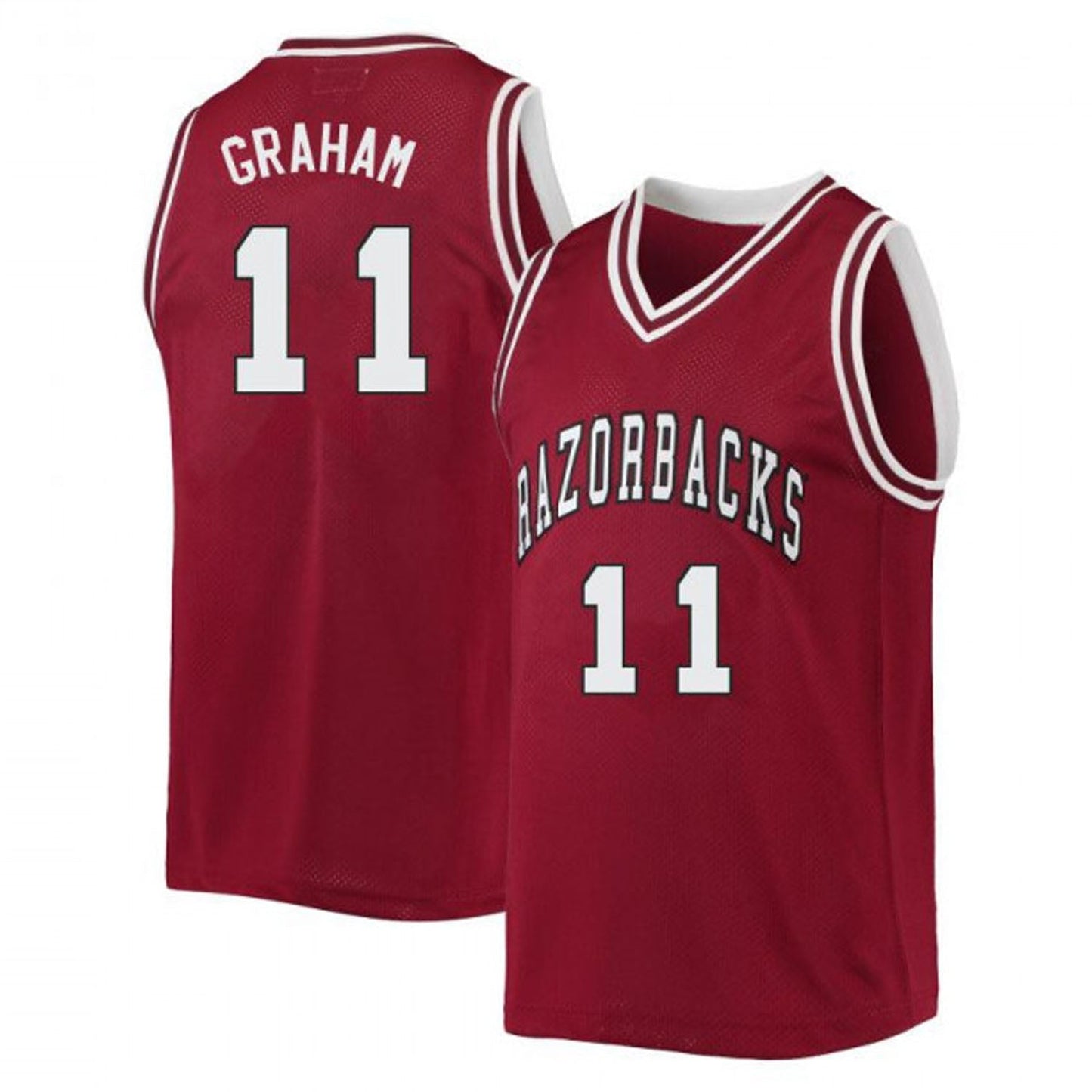 NCAAB Jalen Graham Arkansas Razorbacks 11 Jersey