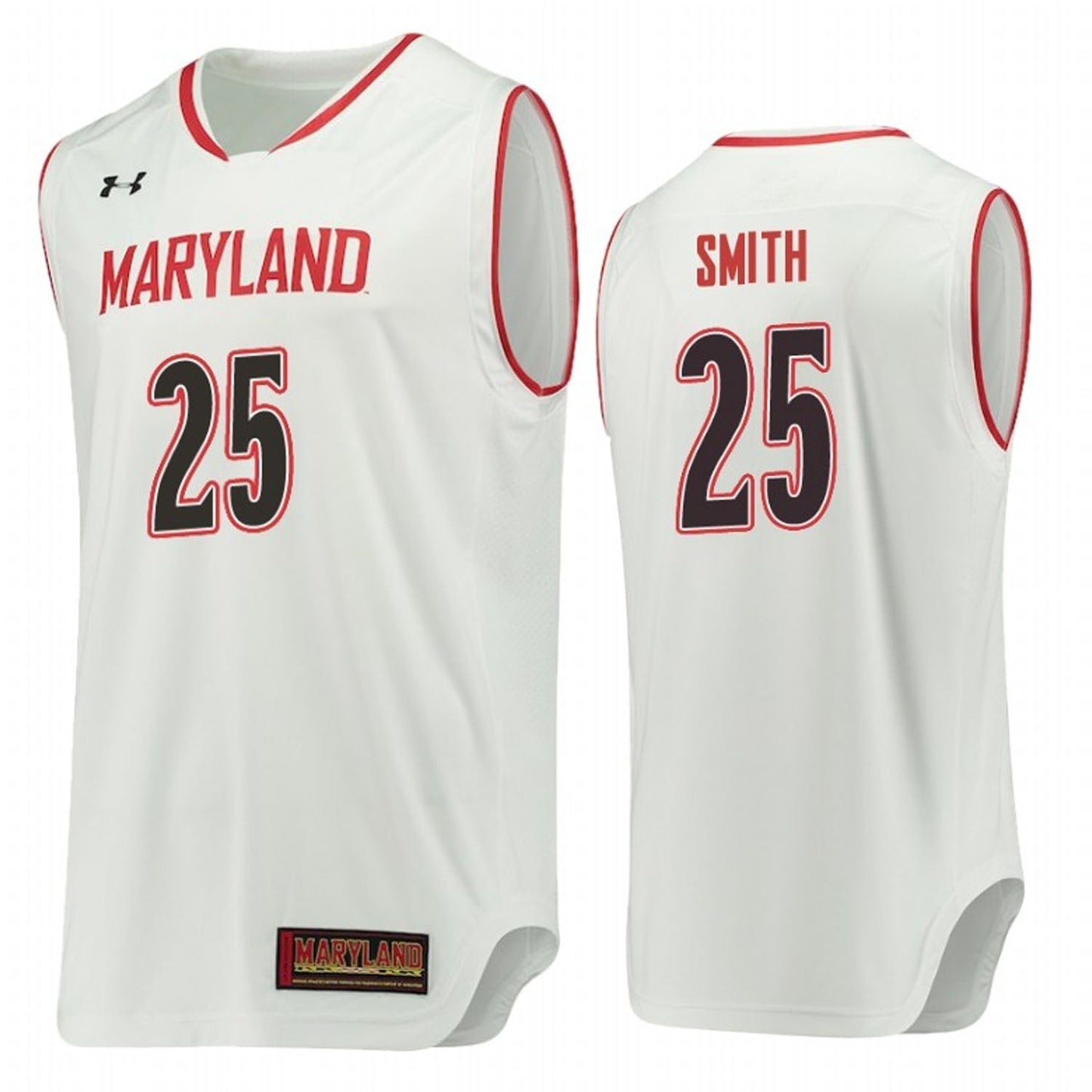 NCAAB Jalen Smith Maryland Terrapins 25 Jersey