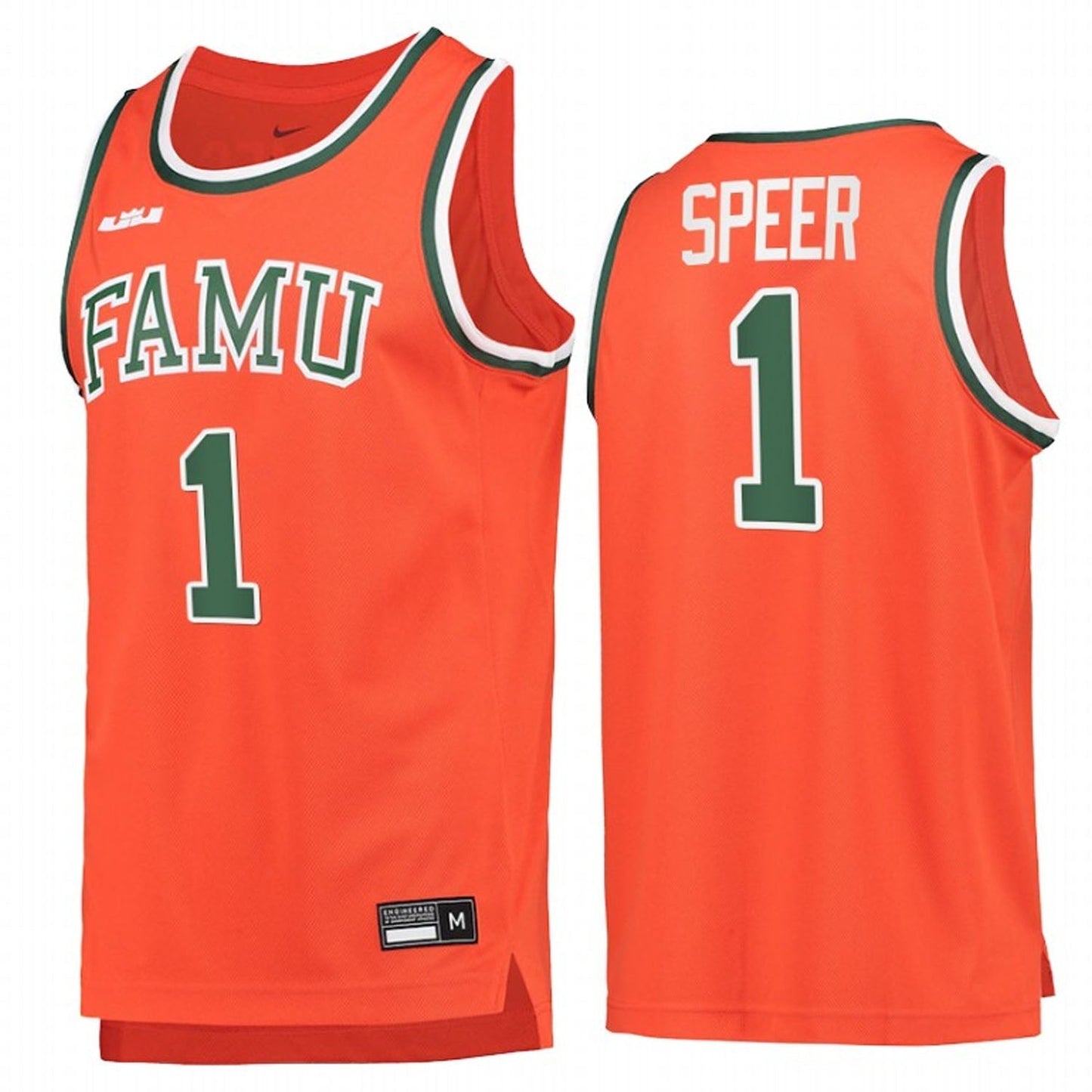 NCAAB Jalen Speer FAMU Rattlers 1 Jersey