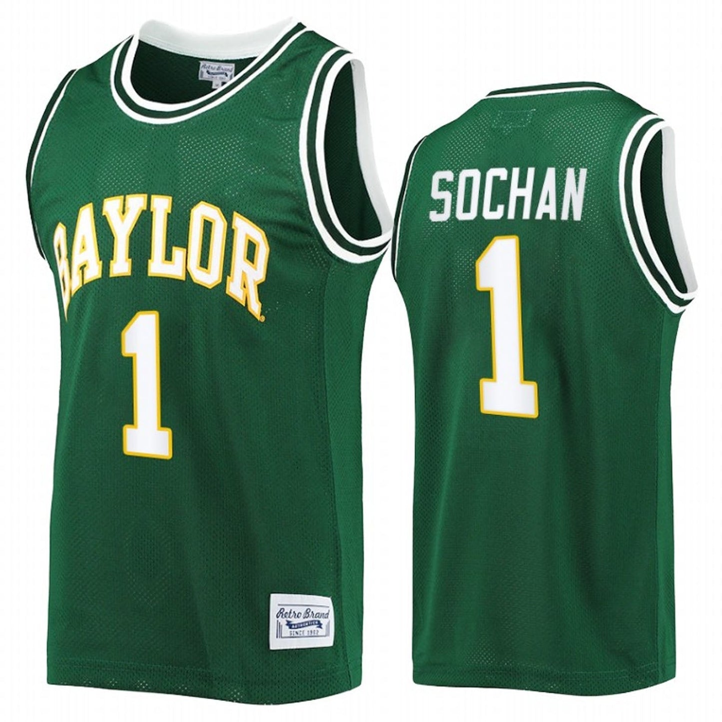 NCAAB Jeremy Sochan Baylor Bears 1 Jersey