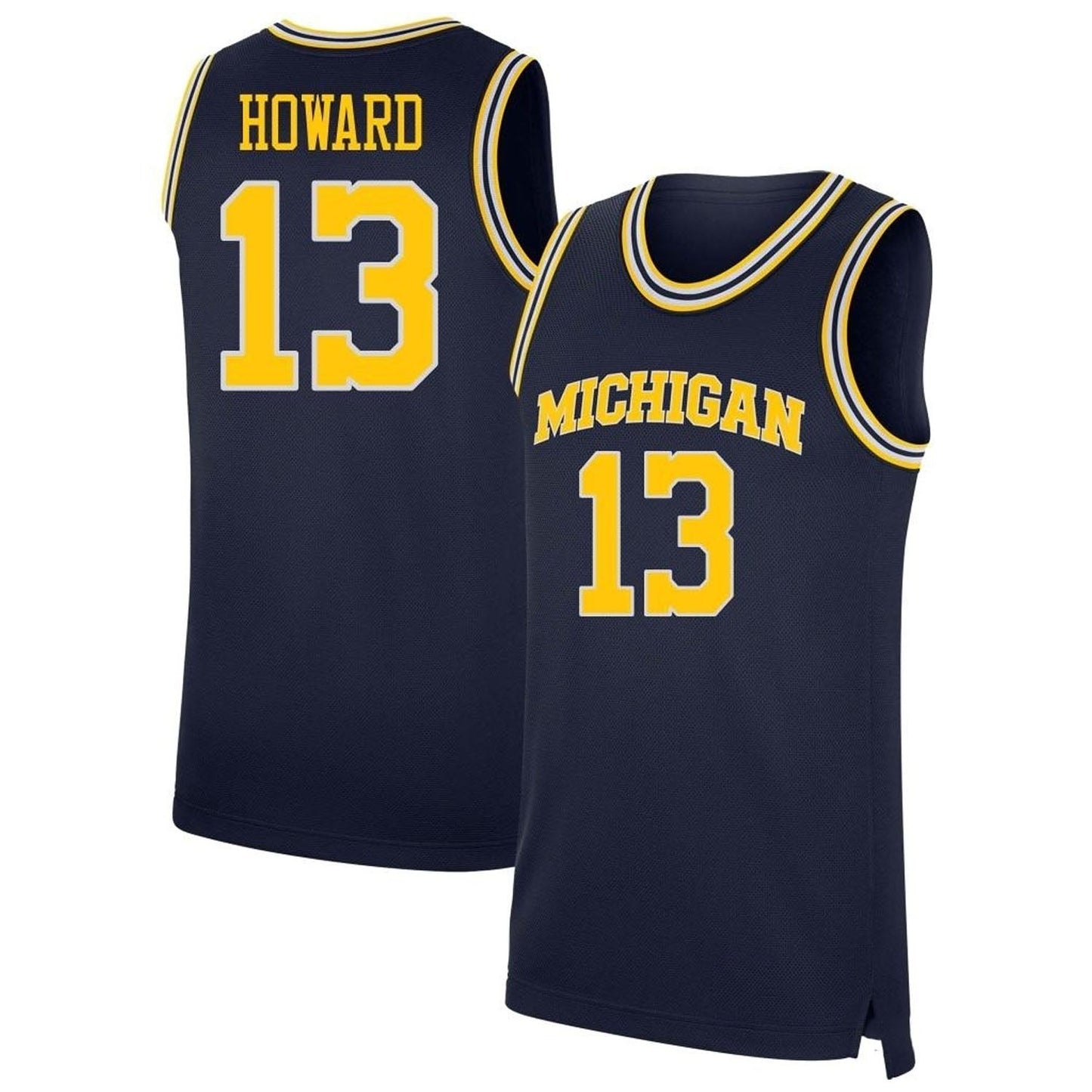 NCAAB Jett Howard Michigan Wolverines 13 Jersey