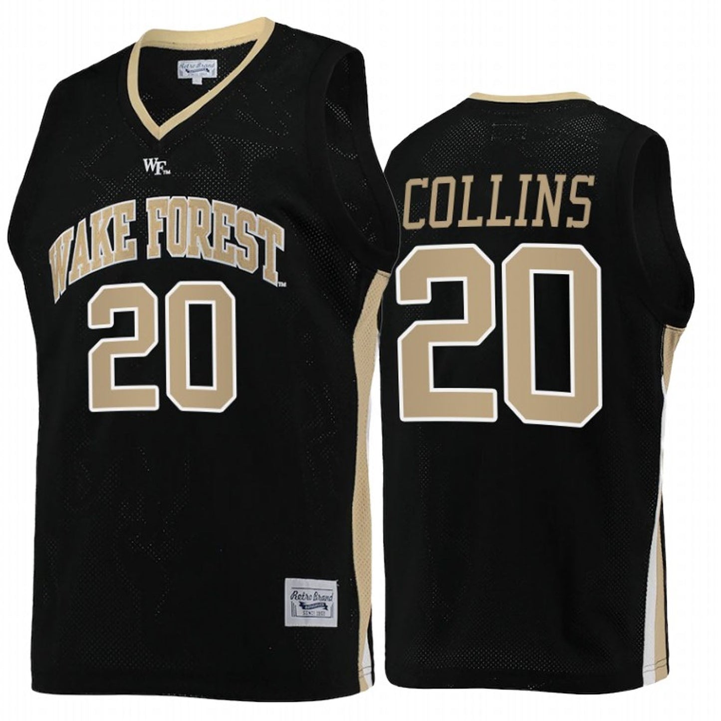 NCAAB John Collins Wake Forest Demon Deacons 20 Jersey