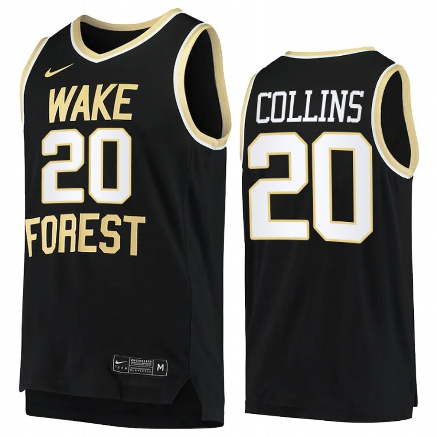 NCAAB John Collins Wake Forest Demon Deacons 20 Jersey