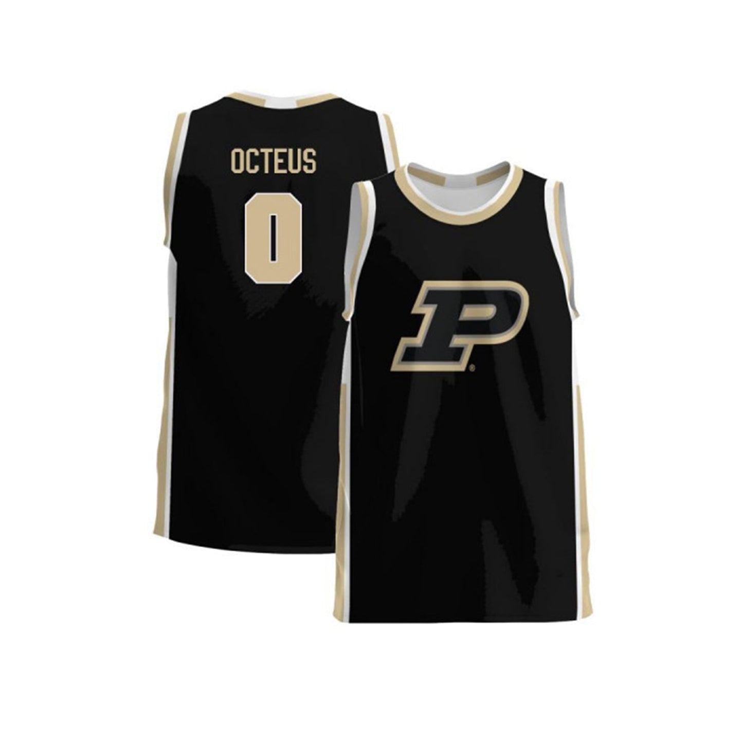 NCAAB Jon Octeus Purdue Boilermakers 0 Jersey