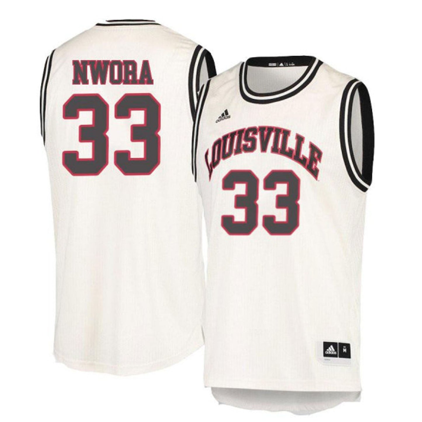 NCAAB Jordan Nwora Louisville Cardinals 33 Jersey