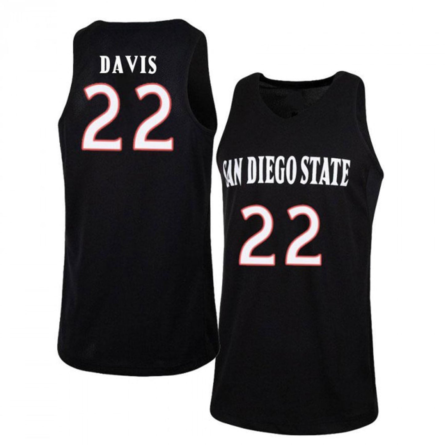 NCAAB Josh Davis San Diego State Aztecs 22 Jersey