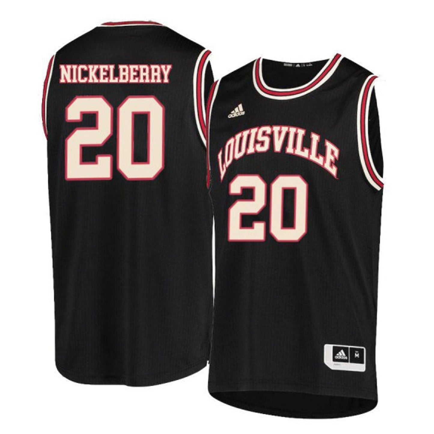 NCAAB Josh Nickelberry Louisville Cardinals 20 Jersey